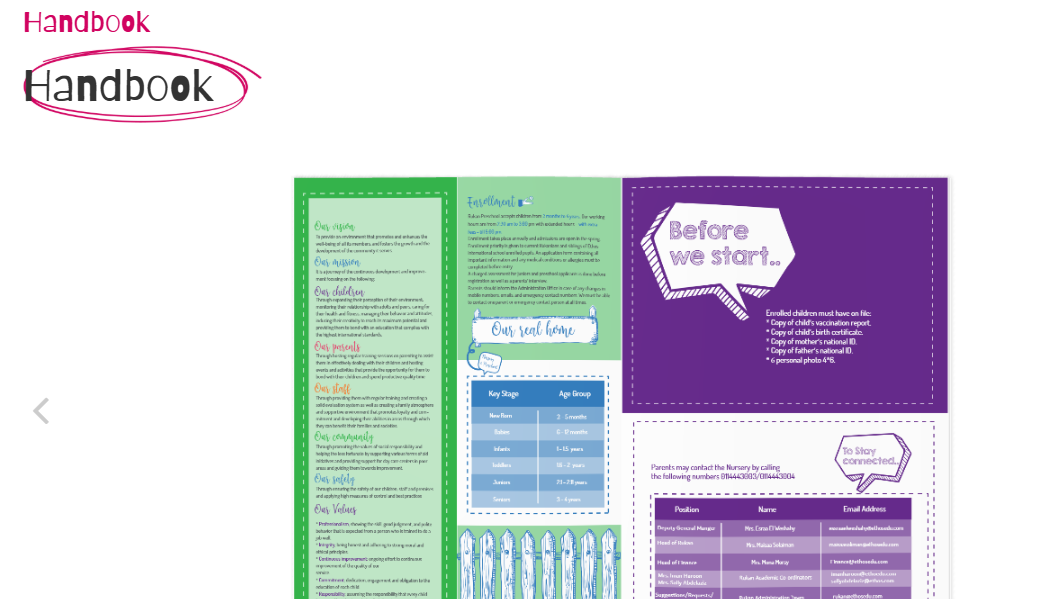 Parent Handbook