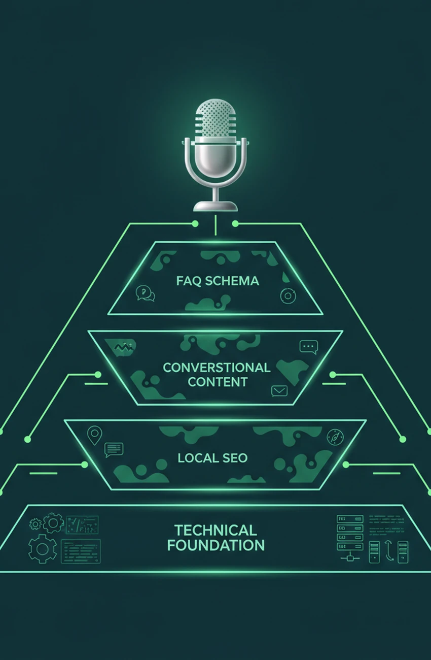 Voice Search Optimization Pyramid